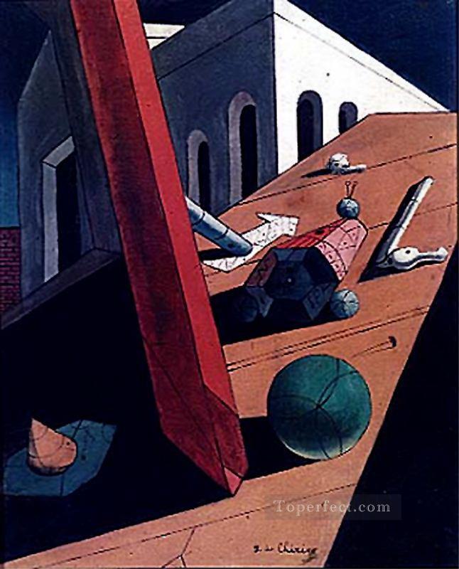 El genio malvado de un rey 1915 Giorgio de Chirico Surrealismo Pintura al óleo